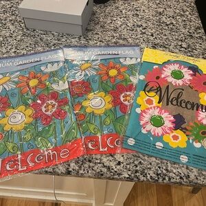 Welcome signs for yard hanger